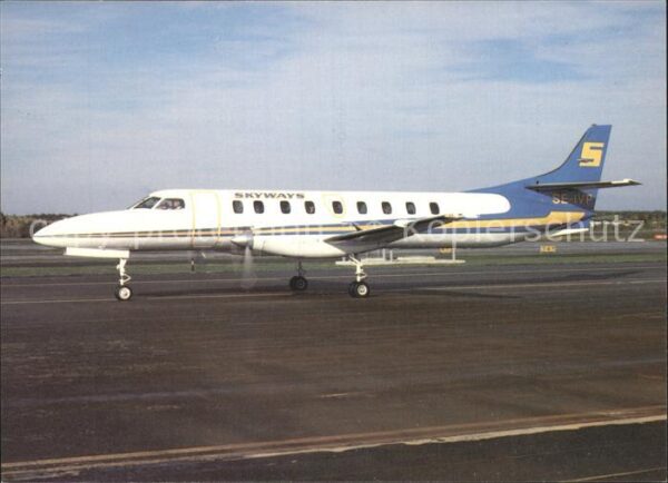 Flugzeuge Zivil Skyways of Scandinavia Swearingen Metro