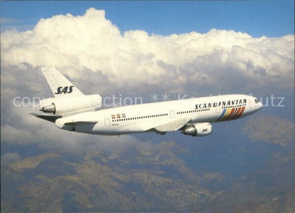 Flugzeuge Zivil SAS Scandinavian SAS DC-10-30