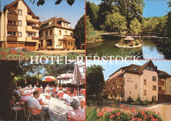 Ohlsbach Hotel Pension Rebstock Terrasse Entente