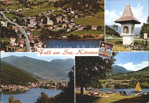 Feld See Sommerfrische Alpenseebad Bildstock Fli