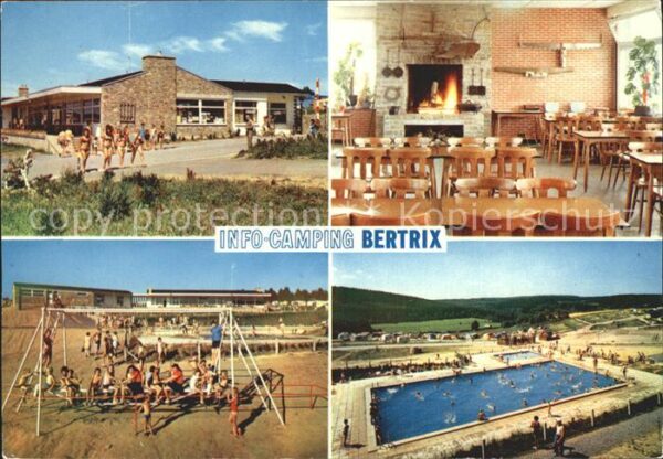 Bertrix Info Camping Restaurant Kinderspielplat