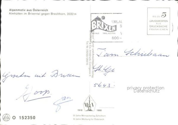 Brixen Thale Alpenmotiv Almhütten im Brixental gegen – Bild 2