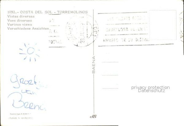 Torremolinos Teilansichten Strand Flamenco Kleider – Bild 2
