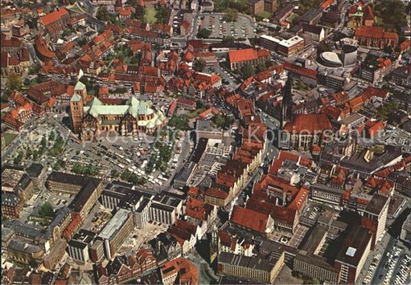 Muenster Westfalen Dom Lambertikirche Prinzipalmarkt Flieg