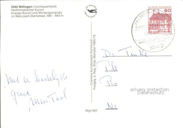 Willingen Sauerland Heilklimatischer Kurort Naturpark Dieme – Bild 2