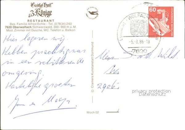 Oberwolfach Gasthof Hotel Restaurant zum Könige Sch – Bild 2
