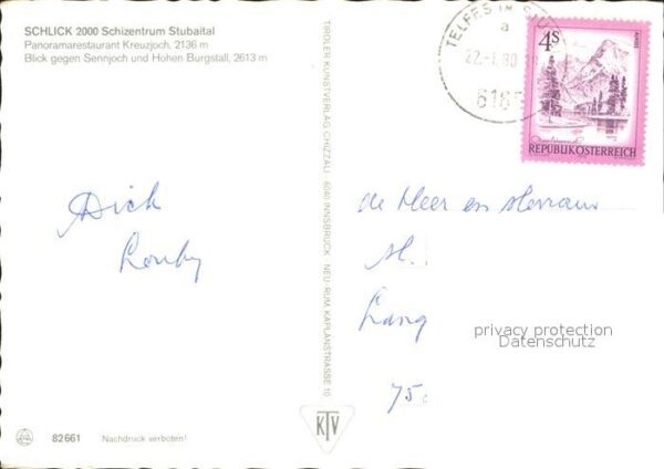 Neustift Stubaital Tirol Schlick 2000 Schizentrum Panoramarestau – Bild 2