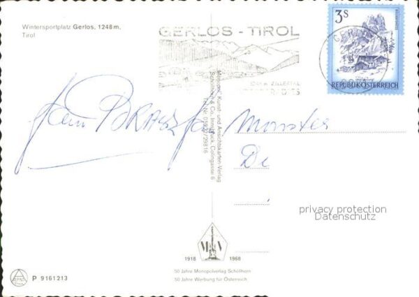 Gerlos Ortsansicht mit Kirche Wintersportplatz – Bild 2