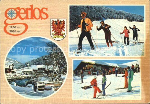 Gerlos Wintersportplatz im Zillertal Langlauf