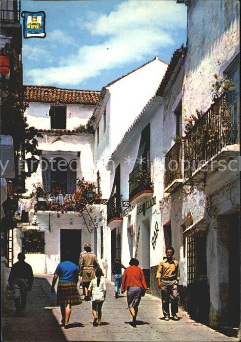 Marbella Andalucia Calle Tipica