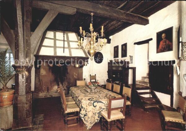 Mayen Schloss Bürresheim Gotische Küche Kamin