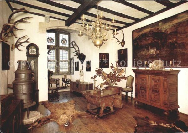 Mayen Schloss Bürresheim Marschall Zimmer Gem