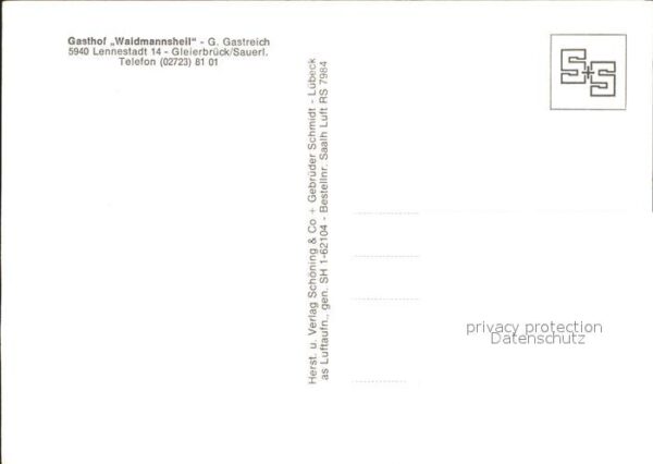 Gleierbrueck Gasthof Waidmannsheil Fliegeraufnahme – Bild 2