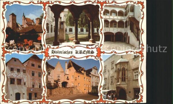 Krems Donau Historisches Piaristenkirche Kreuzgang