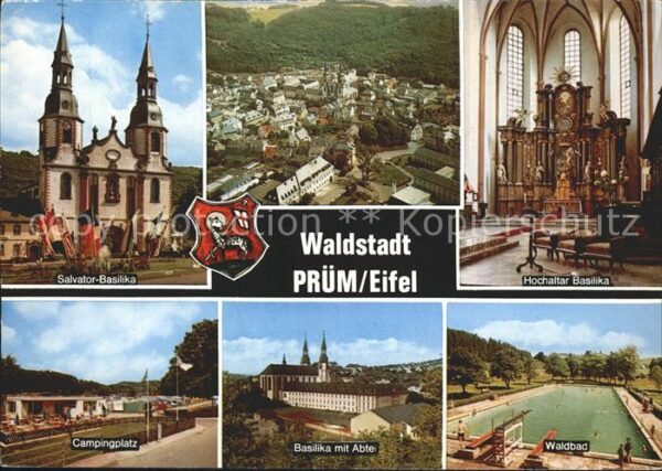 Pruem Eifel Salvator Basilika Hochaltar Abtei Campi