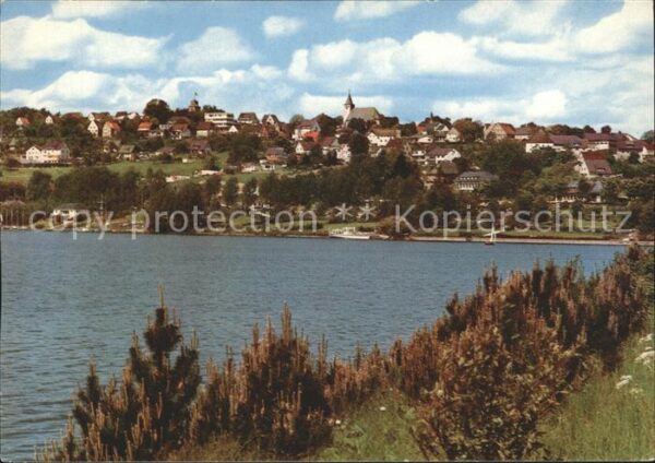 Langscheid Sorpesee Uferpartie am See