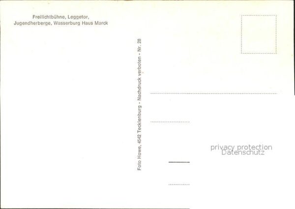 Tecklenburg Freilichtbühne Leggetor Jugendherberge – Bild 2
