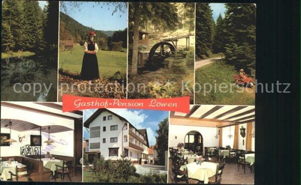 Simmersfeld Gasthof Pension Löwen Trachten Wasserra