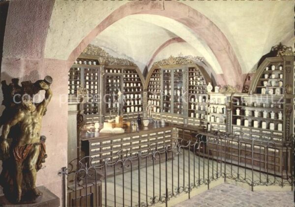 Heidelberg Neckar Apothekenmuseum im Ott Heinrichbau Schl