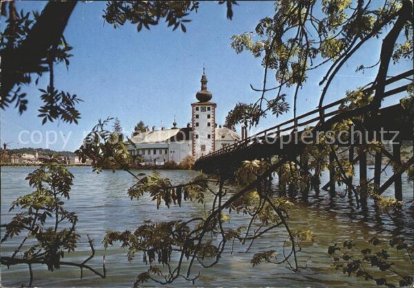 Gmunden Salzkammergut Schloss Ort