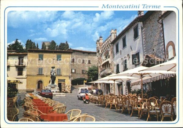 Montecatini Terme Montecatini alta Piazza Giusti Ristoran
