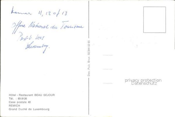 Remich Hotel Restaurant Beau Sejour – Bild 2