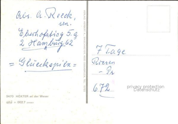 Hoexter Weser Rathaus Kiliankirche Dampfer Dechanei M – Bild 2