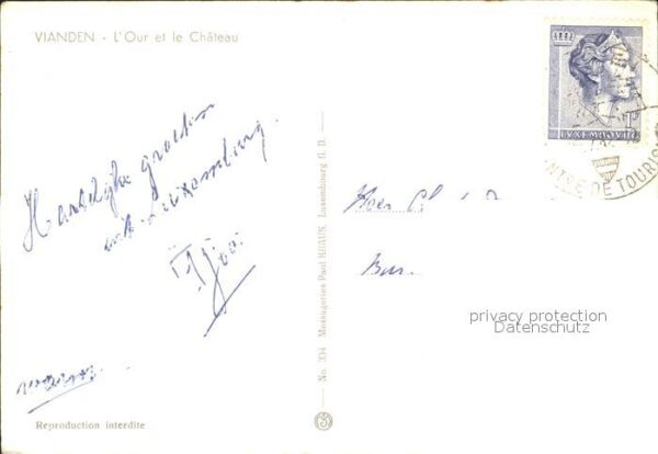 Vianden Bords de l'Our Pont Chateau – Bild 2