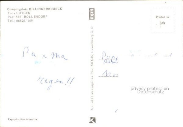 Bollendorf Pont Camping Dillingerbrück – Bild 2