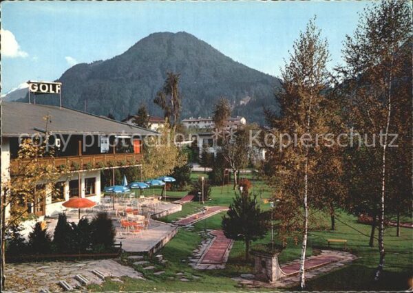 Woergl Tirol Gartengolf Restaurant Terrassenkaffee M