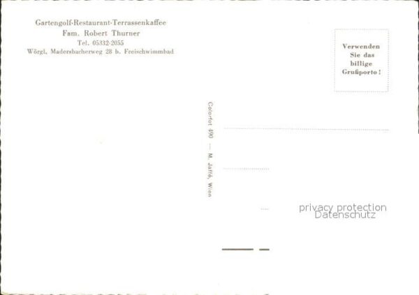 Woergl Tirol Gartengolf Restaurant Terrassenkaffee M – Bild 2
