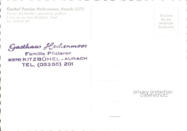 Aurach Kitzbuehel Gasthof Pension Hechenmoos – Bild 2