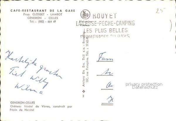 Gendron Chateau feodal de Veves construit par P – Bild 2