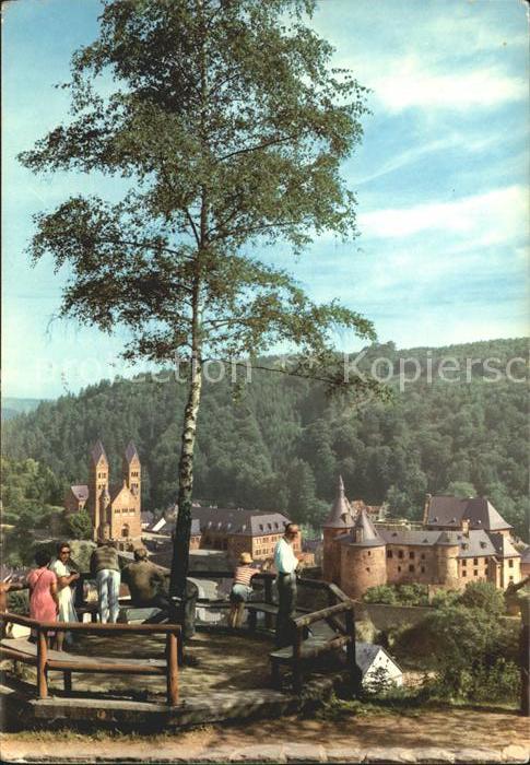 Clervaux Vue generale Eglise paroissiale Saints