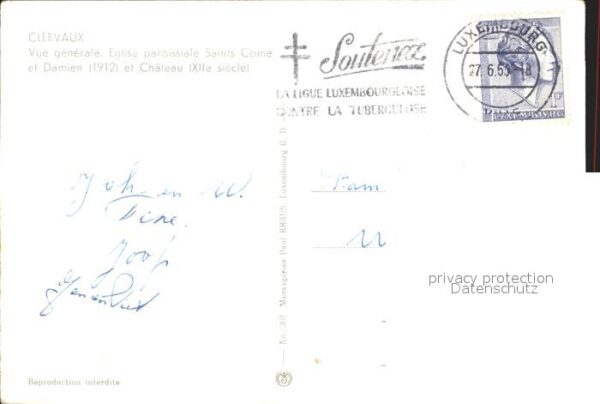 Clervaux Vue generale Eglise paroissiale Saints – Bild 2