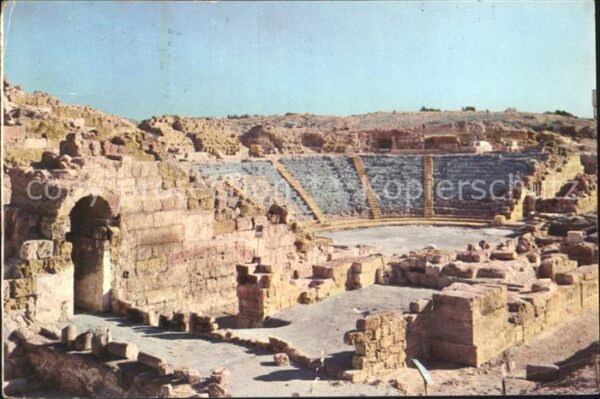 Caesarea Israel Amphitheater from Herodus Time Antike S