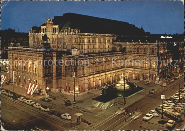 Wien Oper Nachtaufnahme