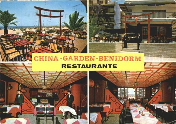 Benidorm Restaurante China Garden Playa Strand
