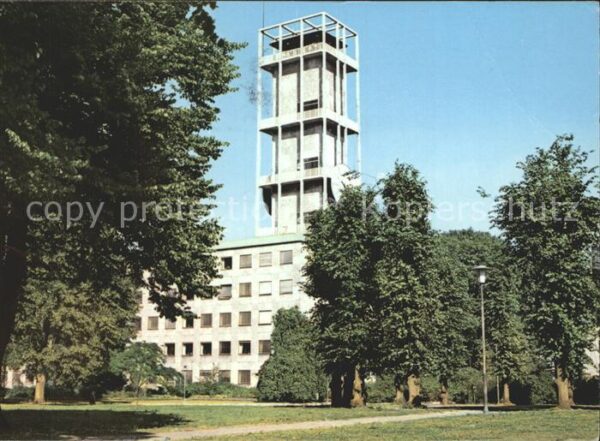 Arhus Radhuset set fra Haven Rathaus