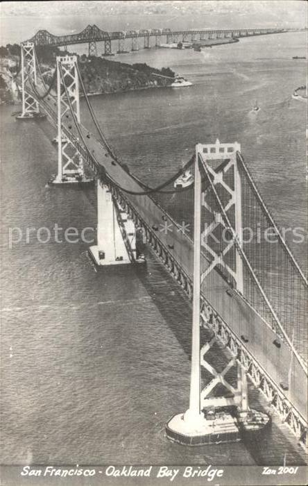 San Francisco California Oakland Bay Bridge