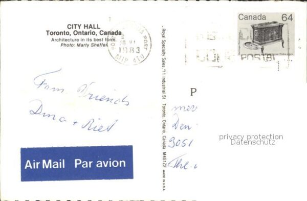 Toronto Canada City Hall – Bild 2