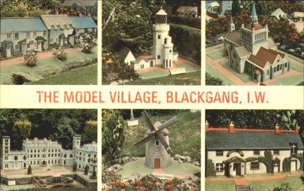 Isle of Wight UK Model Village Blackgang I. W. Winkle St