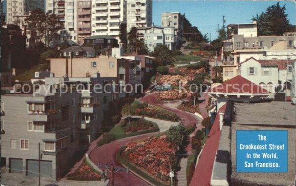 San Francisco California Lombard Street