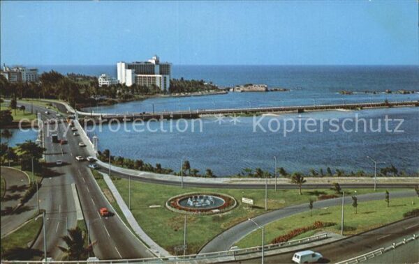 Puerto Rico Bridges connecting Old New San Juan