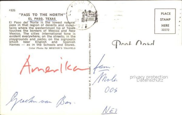 El Paso Texas Pass to the North – Bild 2
