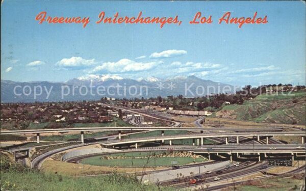 Los Angeles California San Bernadino Long Beach Freeway