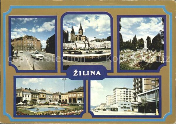 Zilina VSD Fontana SNP Cintorin CA Dukelske na