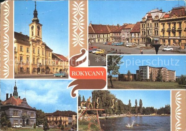 Rokycany Mestsky narodni vybor Namesti Rude arma