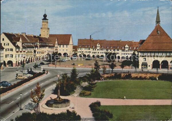 Freudenstadt Marktplatz Stadt- Rathaus