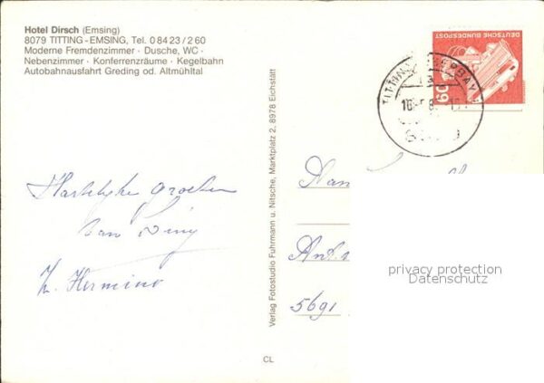 Emsing Titting Oberbayern Hotel Dirsch – Bild 2